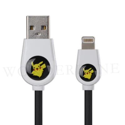 안드로이드 Ios 휴대전화 빠른 휴대용 USB 충전 케이블 포켓몬 Go 디자인